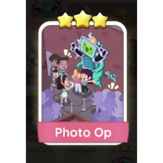  Photo Op S12 - Monopoly Go 3  Star Sticker