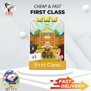 Monopoly GO Sticker 3 Star - FIRST CLASS CHEAP & FAST!