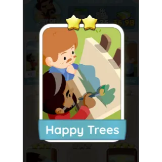 Happy Trees S8 - Monopoly Go 2 Star Sticker