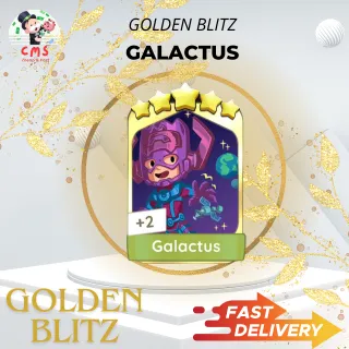 Galactus Monopoly Go 5 Star Sticker Golden Blitz