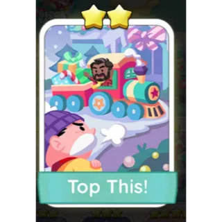 Top This! MONOPOLY GO STICKERS 3 Star - SET 5 (DECOR BATTLE)