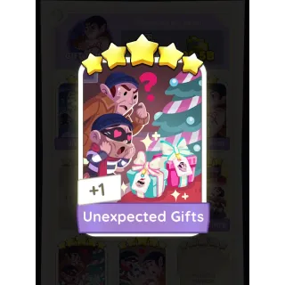 S12 Unexpected Gifts - Monopoly Go 5 Star Sticker