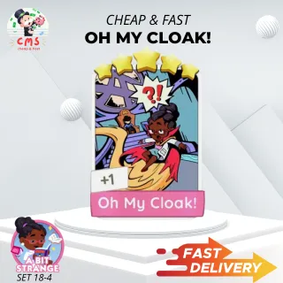 Monopoly GO Sticker 5 Star - OH MY CLOACK! CHEAP & FAST!