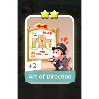 Art of Direction S11 - Monopoly Go 2 Star Sticker