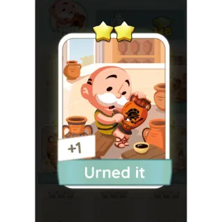 Urned it  S7 - Monopoly Go 2 Star Sticker