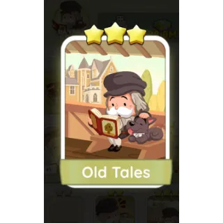 Old Tales S5 - Monopoly Go 3 Star Sticker