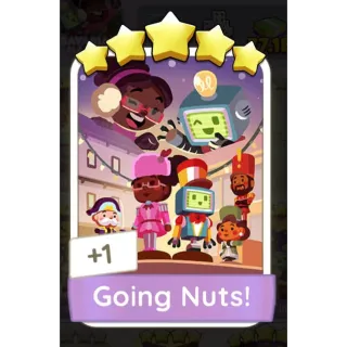 Going Nuts! MONOPOLY GO STICKERS 5 Star - SET 10 (BAVARIAN MARKET)