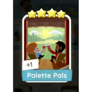 Palette Pals S8 - Monopoly Go 4 Star Sticker