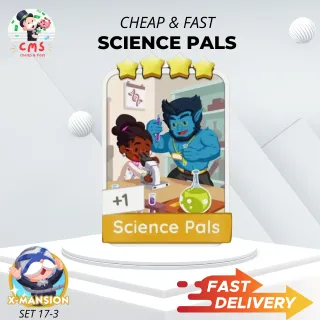 Monopoly GO Sticker 5 Star - SCIENCE PALS CHEAP & FAST!