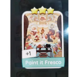 Paint it Fresco S7 - Monopoly Go 3 Star Sticker