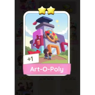 Art-O-Poly  S9 - Monopoly Go 2  Star Sticker