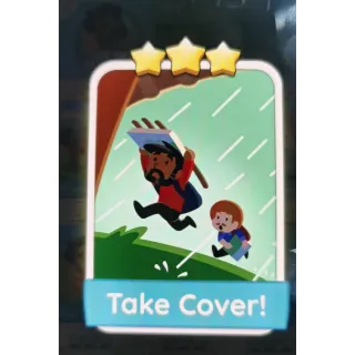 Take Cover! S8 - Monopoly Go 3 Star Sticker