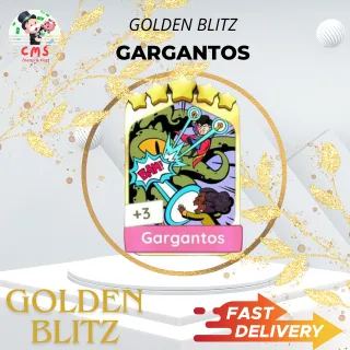 GARAGANTOS  Monopoly Go 5 Star Sticker Golden Blitz