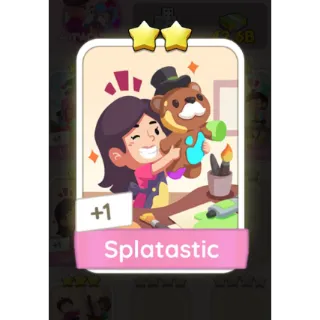 Splatastic S9 - Monopoly Go 2  Star Sticker