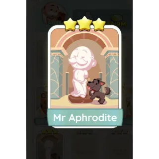 Mr Aphrodite S7 - Monopoly Go 3 Star Sticker