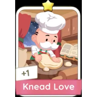 Knead Love MONOPOLY GO STICKERS 1 Star - SET 4 (LET'S FEAST)