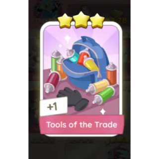 Tools of the Trade  S12 - Monopoly Go 3  Star Sticker