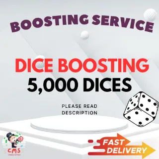 Monopoly go Dice Boosting Service 5000 Dice 5k dice