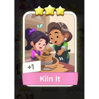 Kiln It S9 - Monopoly Go 3  Star Sticker