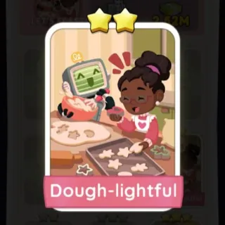 Dough-lightful MONOPOLY GO STICKERS 2 Star - SET 4 (LET'S FEAST)