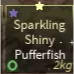 Fisch-Sparkling Shiny Pufferfish