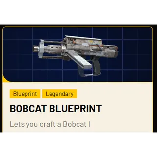 Arc Raiders Bobcat Blueprint