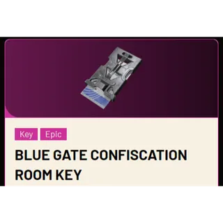 Blue Gate Confiscation Room Key