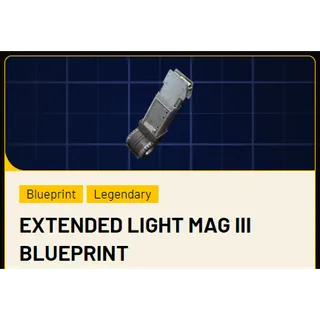 Extended Light Mag III Blueprint