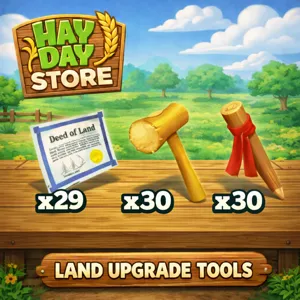HAYDAY LAND UPGRADE TOOL