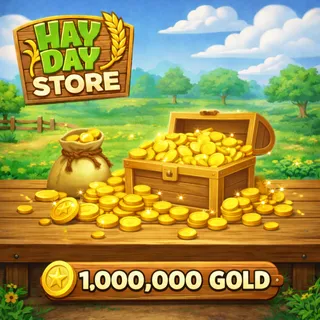 1 MILLION HAYDAY GOLD (level 40+)