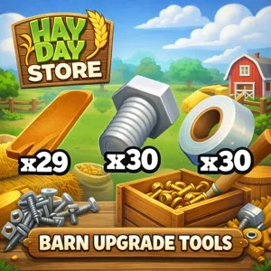 HAYDAY BARN UPGRADE TOOLS