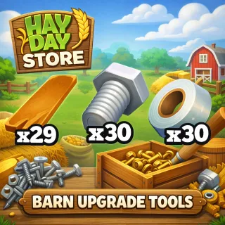 HAYDAY BARN UPGRADE TOOLS