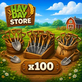 100x Shovel Hayday
