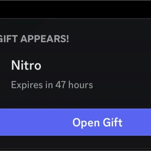 1MONTH DISCORD NITRO