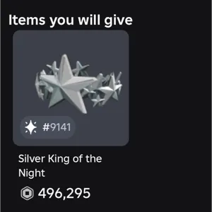 Silver King Of The Night