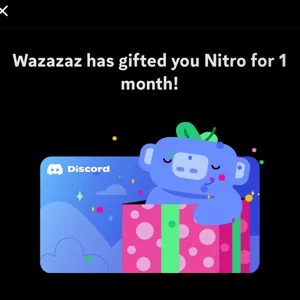 12MONTH DISCORD NITRO