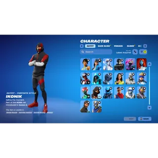 IKONIK + HONOR GUARD + MINTY + LEVITHAN AXE AND 512 SKINS