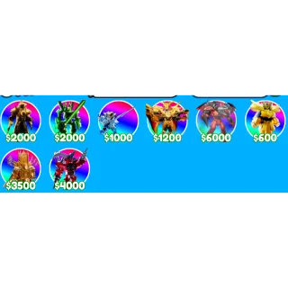 ttd all my ultimate units  selling all together 