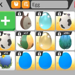 adopt me rare egg bundle