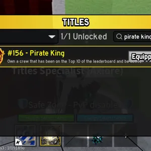 [PIRATE KING] SERVICE!!!