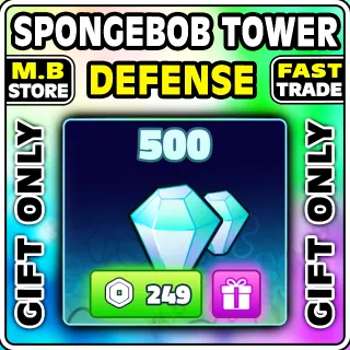 SpongeBob 500 gems