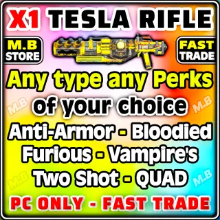 X1 💥Any TESLA RIFLEof your choice💥We can customize it as you like💥