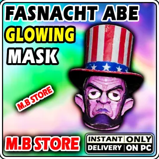 Fasnacht Glowing ABE MASK