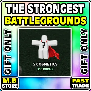 The Strongest Battlegrounds - X5 COSMETICS