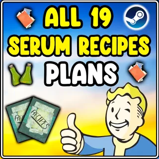 ALL 19 SERUM RECIPES PLANS 