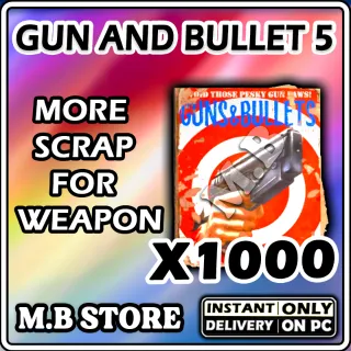 GUN AND BULLET 5