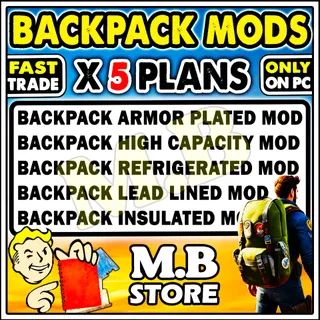 ALL 5 backpack mods