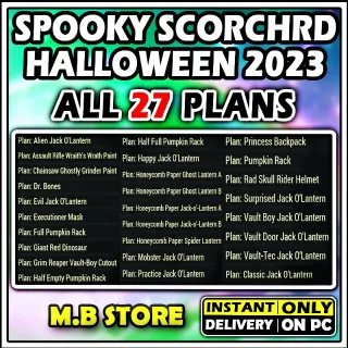 SPOOKY SCORCHRD & HALLOWEEN