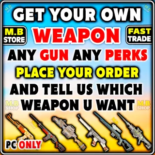 X1 💥Any weapon of your choice💥We can customize it as you like💥