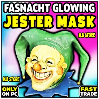 Glowing Jester mask